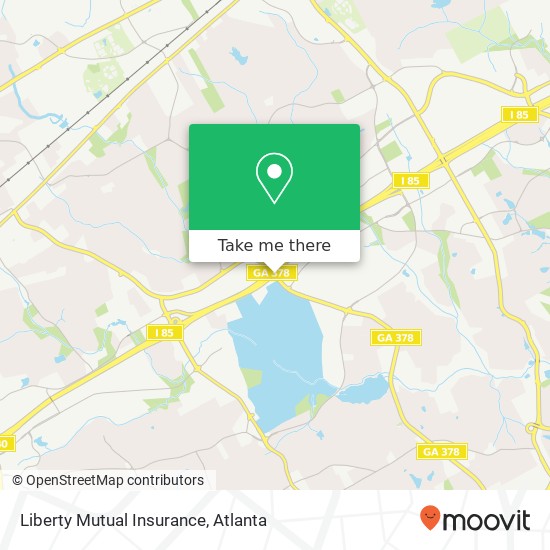 Liberty Mutual Insurance map