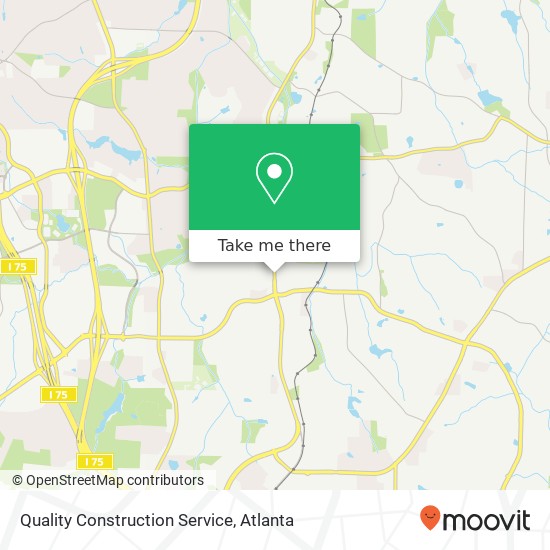 Quality Construction Service map