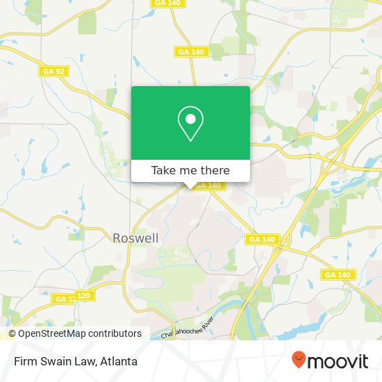 Firm Swain Law map