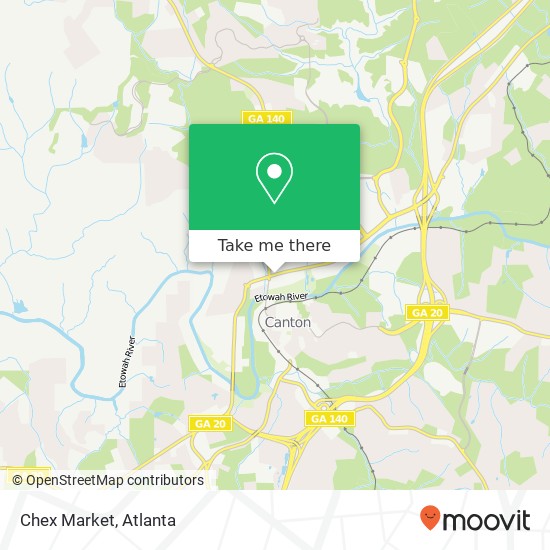 Chex Market map