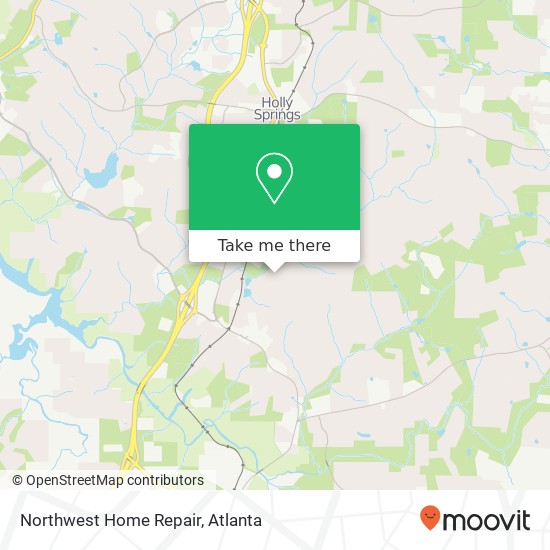 Northwest Home Repair map