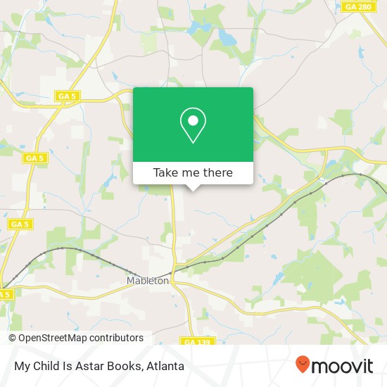 My Child Is Astar Books map