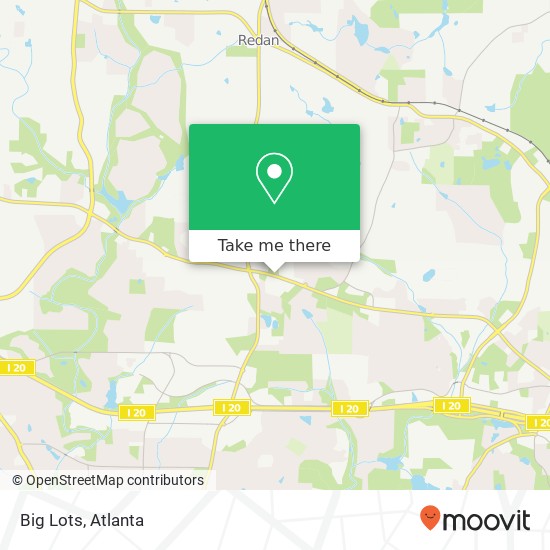 Big Lots map