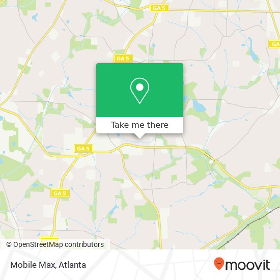 Mapa de Mobile Max