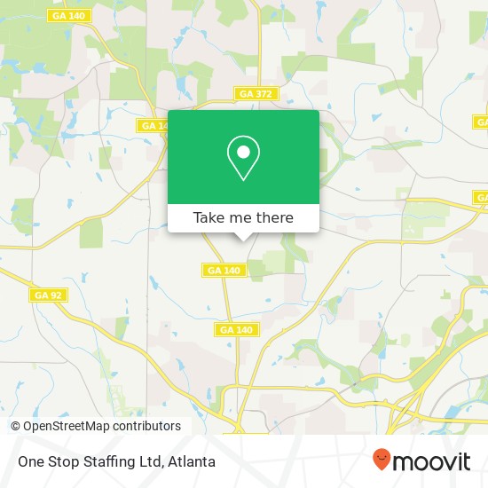 Mapa de One Stop Staffing Ltd