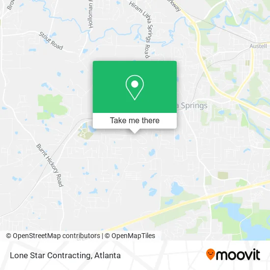 Lone Star Contracting map