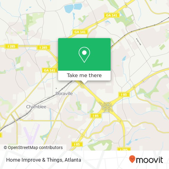 Home Improve & Things map