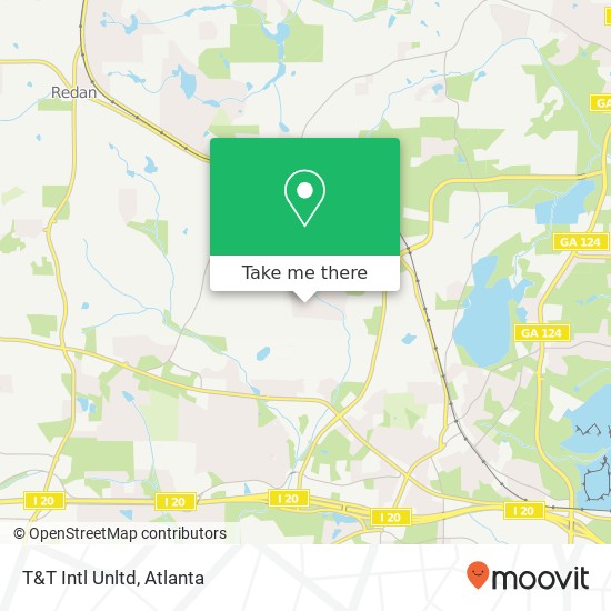 T&T Intl Unltd map