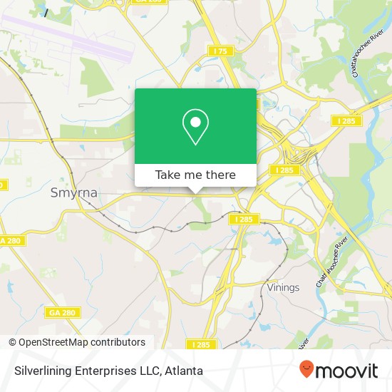 Mapa de Silverlining Enterprises LLC