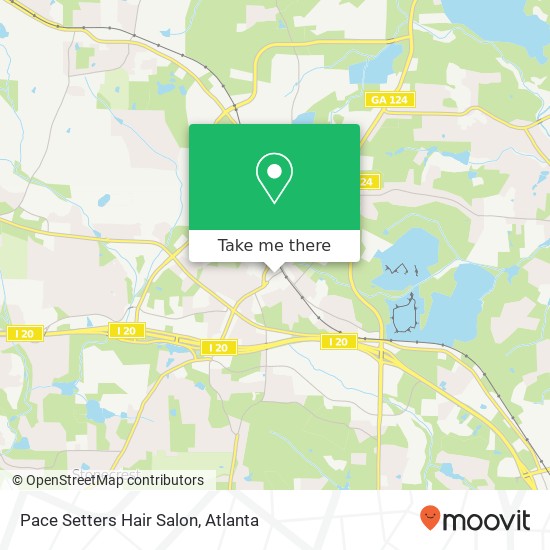 Mapa de Pace Setters Hair Salon