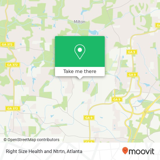 Mapa de Right Size Health and Ntrtn