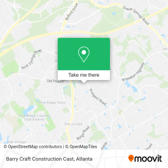 Barry Craft Construction Cast map