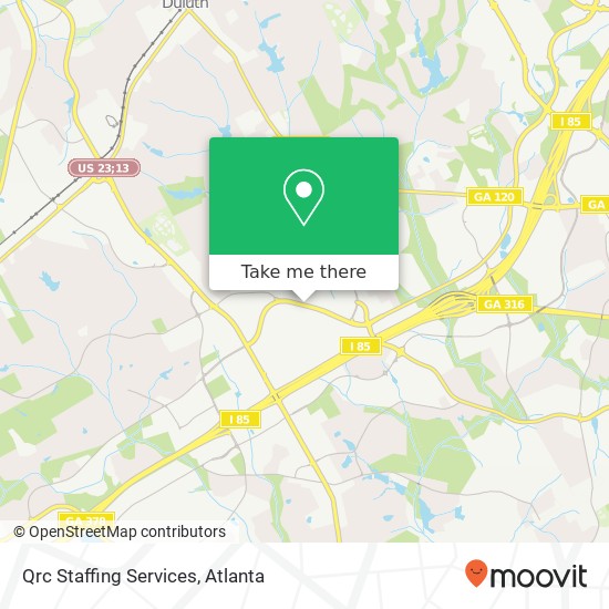 Qrc Staffing Services map