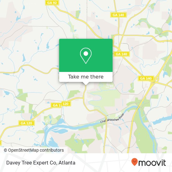 Davey Tree Expert Co map