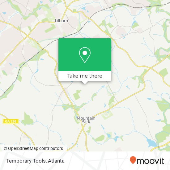 Temporary Tools map