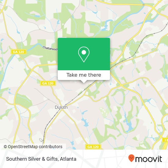 Mapa de Southern Silver & Gifts