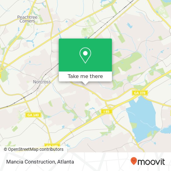 Mancia Construction map