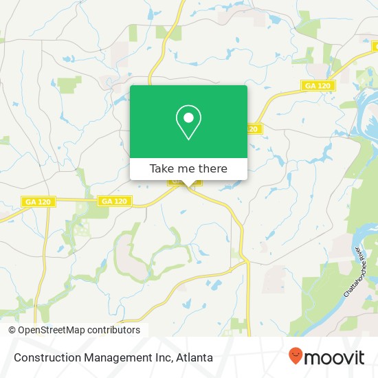 Construction Management Inc map