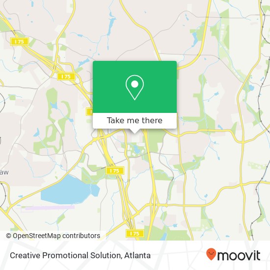 Creative Promotional Solution map