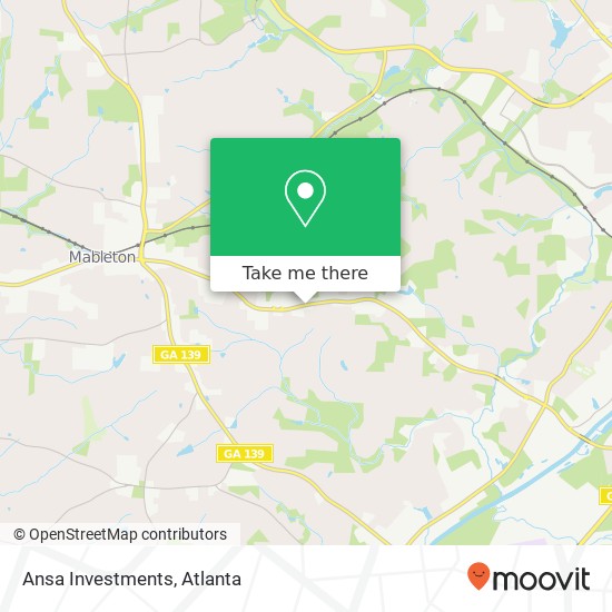 Mapa de Ansa Investments
