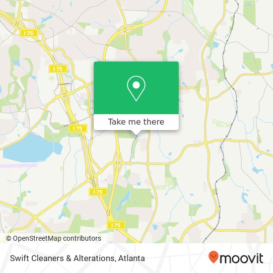 Swift Cleaners & Alterations map