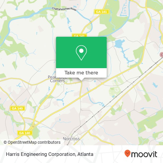 Harris Engineering Corporation map