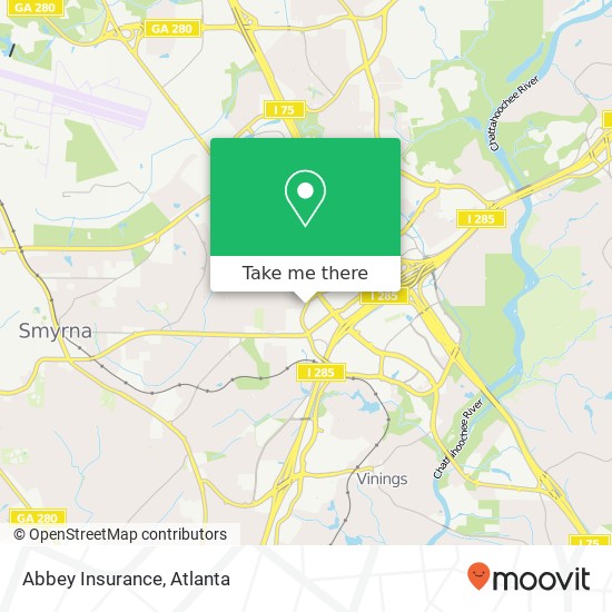 Abbey Insurance map