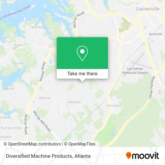Diversified Machine Products map