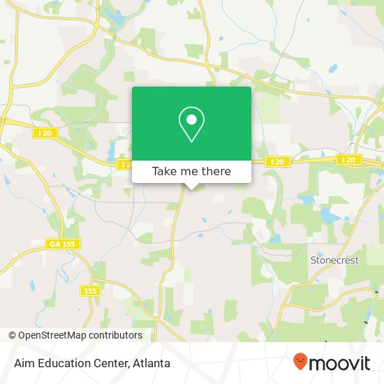 Aim Education Center map