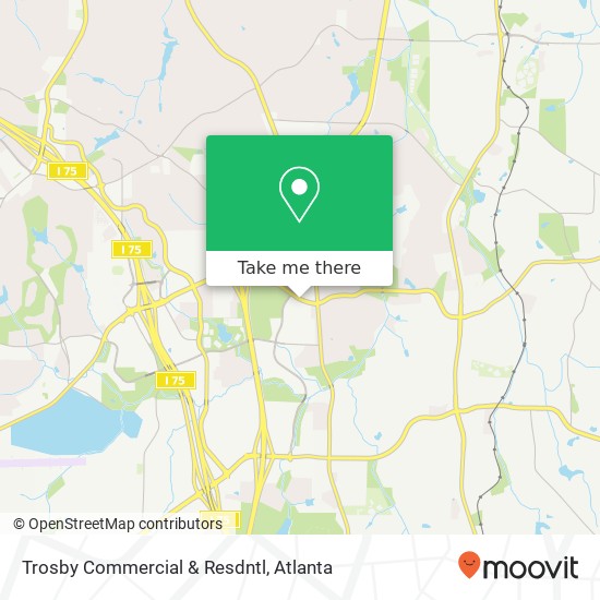 Trosby Commercial & Resdntl map