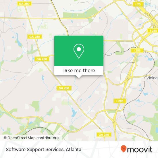 Software Support Services map