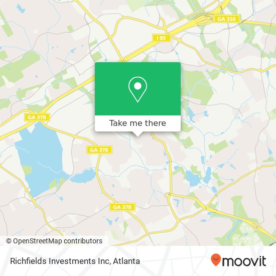 Mapa de Richfields Investments Inc