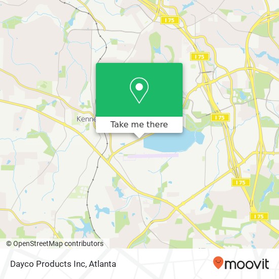 Mapa de Dayco Products Inc
