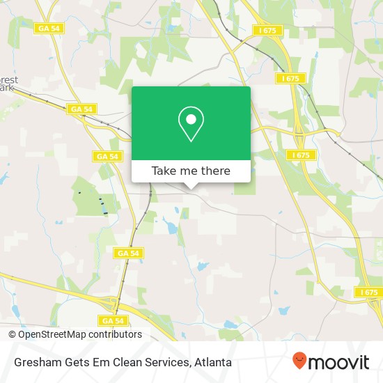 Mapa de Gresham Gets Em Clean Services