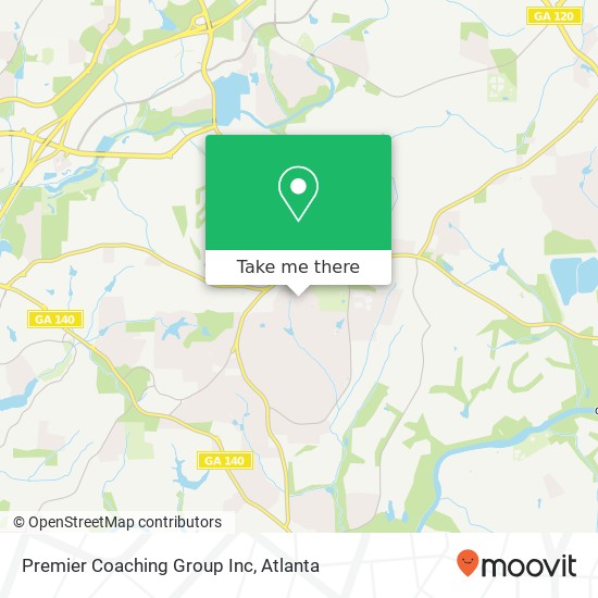 Premier Coaching Group Inc map