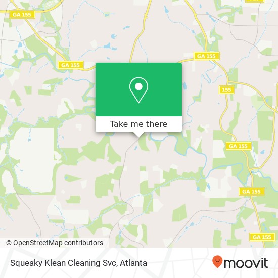 Squeaky Klean Cleaning Svc map