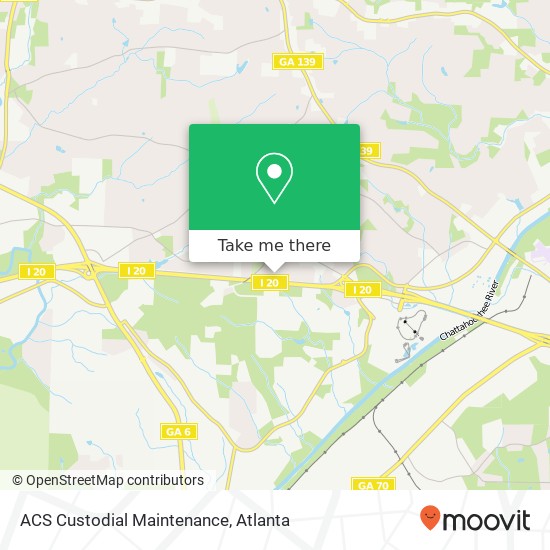 Mapa de ACS Custodial Maintenance