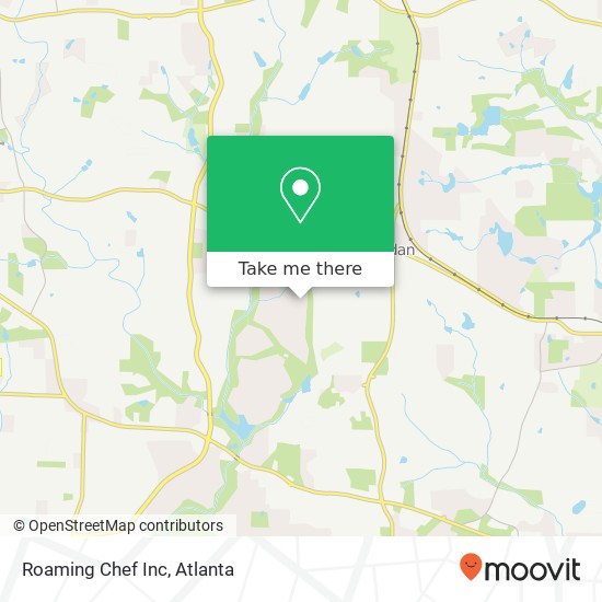 Mapa de Roaming Chef Inc