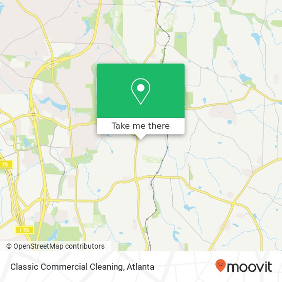 Mapa de Classic Commercial Cleaning