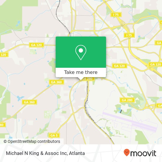 Michael N King & Assoc Inc map