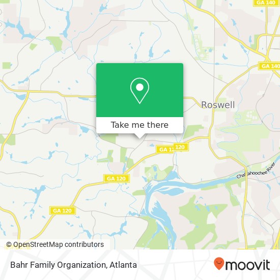 Mapa de Bahr Family Organization