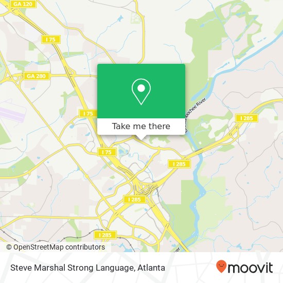 Steve Marshal Strong Language map