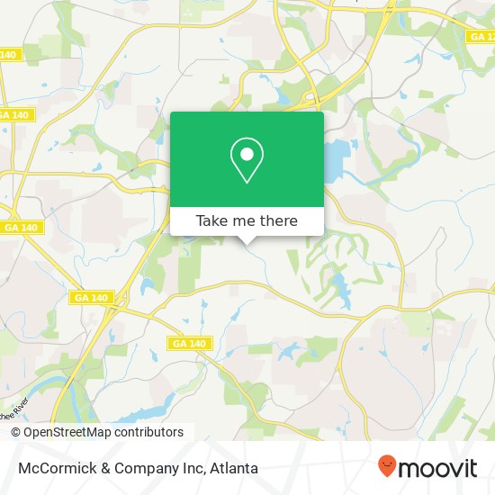 Mapa de McCormick & Company Inc