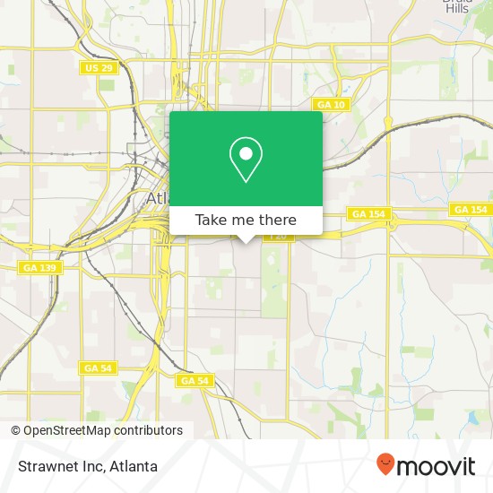 Strawnet Inc map