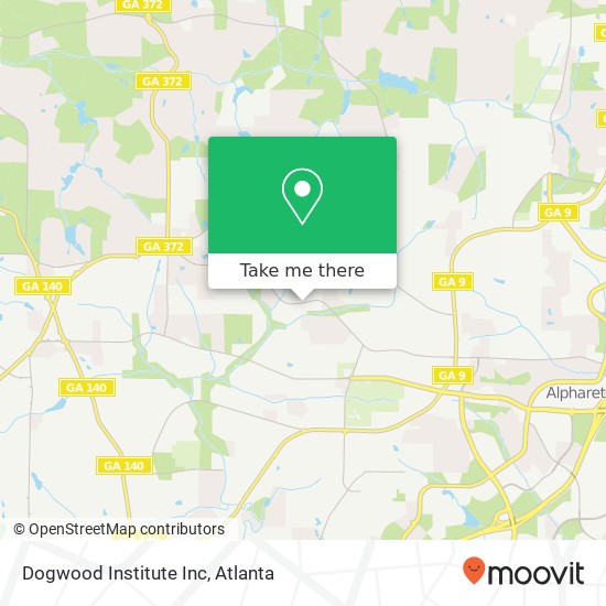 Dogwood Institute Inc map