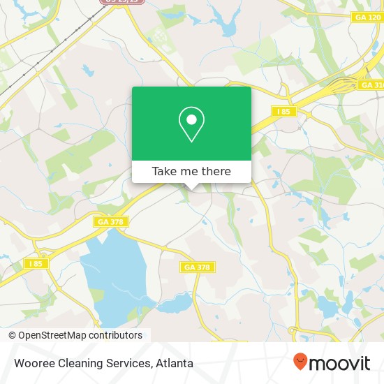 Wooree Cleaning Services map