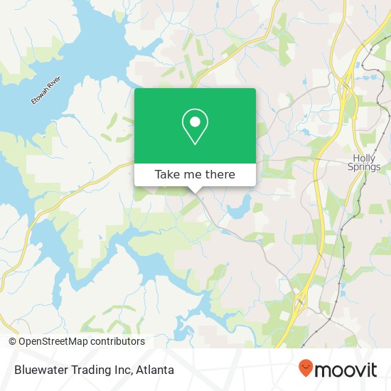 Bluewater Trading Inc map