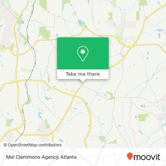 Mel Clemmons Agency map