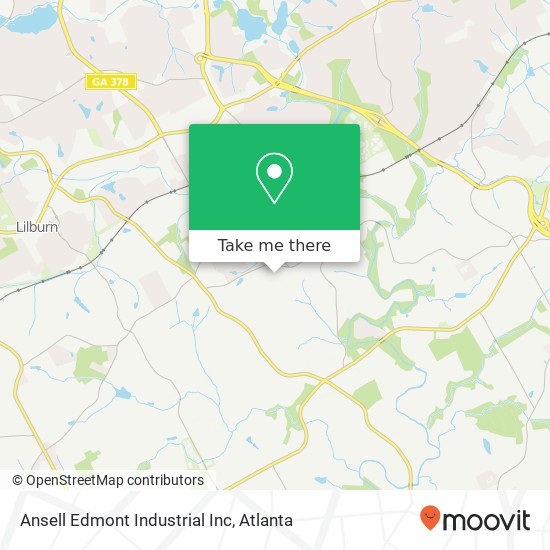 Mapa de Ansell Edmont Industrial Inc