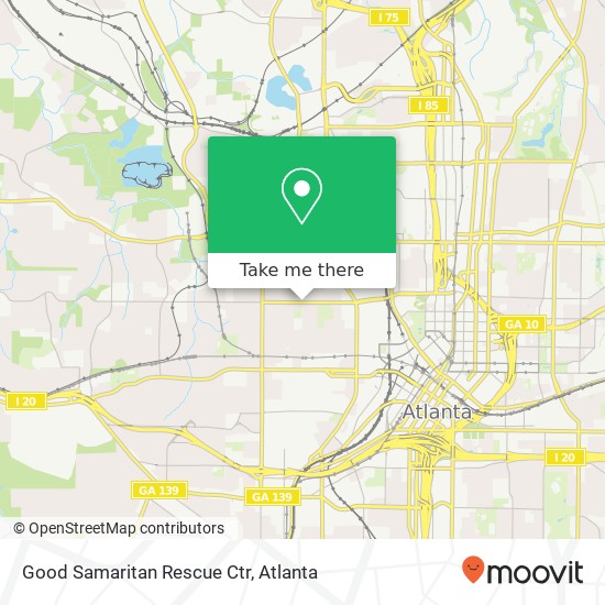 Good Samaritan Rescue Ctr map